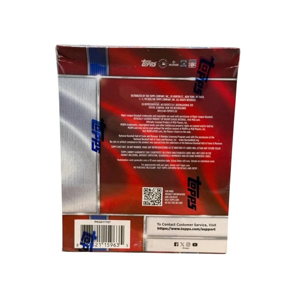 Topps Chrome Baseball Blaster Box 2026 OS Multi X-Fractor Parallels